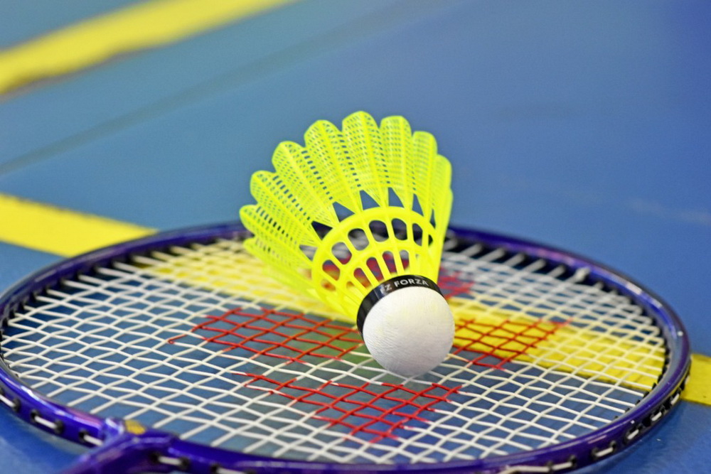 Erkekleriň we zenanlaryň arasynda badminton boýunça ýaryş geçirildi