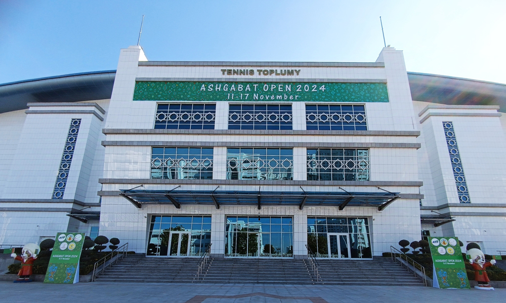 Halkara tennis ýaryşynyň ýapylyş dabarasy boldy