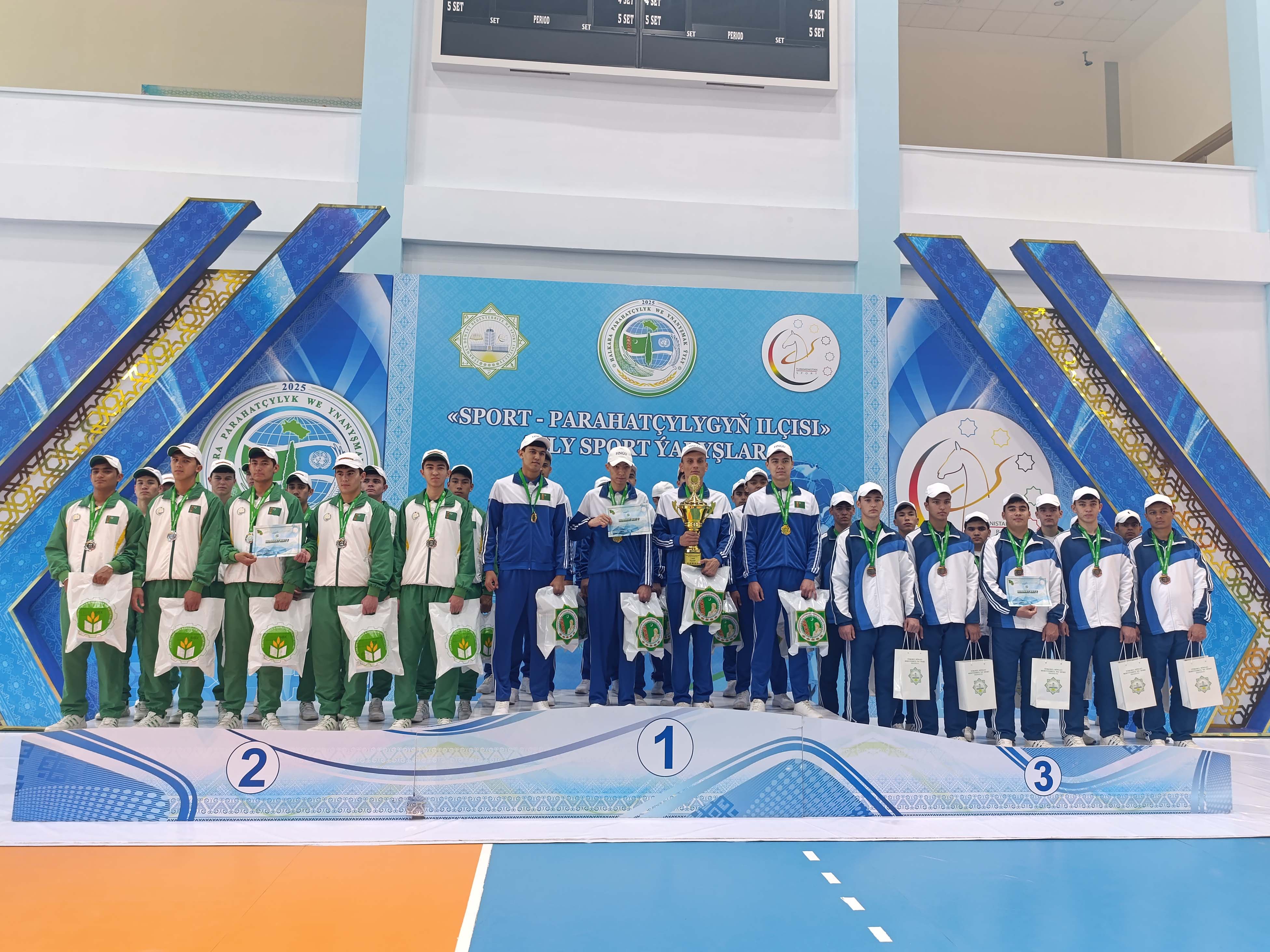 «Sport – parahatçylygyň ilçisi» atly sport ýaryşlarynyň ýeňijileri sylaglanyldy