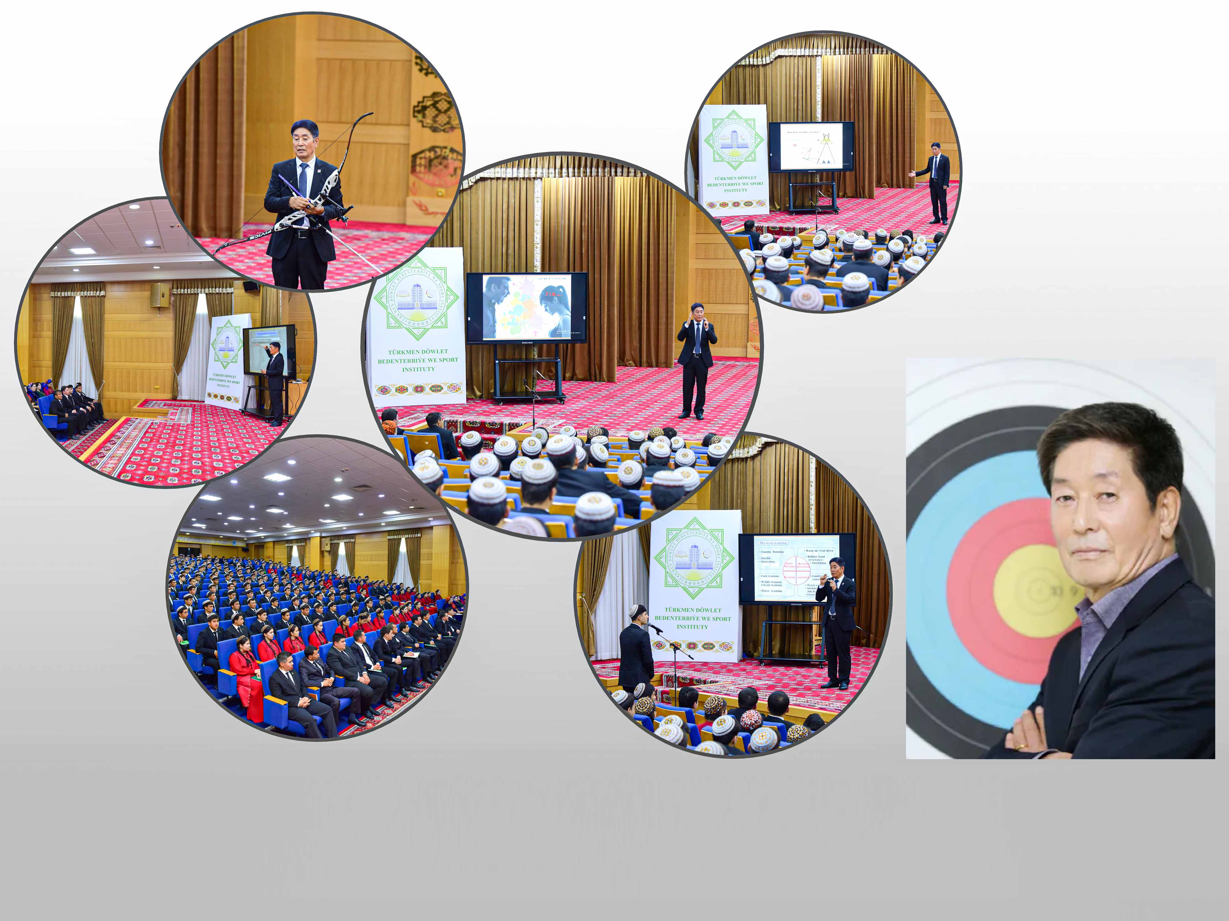 Halkara derejeli tälimçiniň gatnaşmagynda ussatlyk sapagy