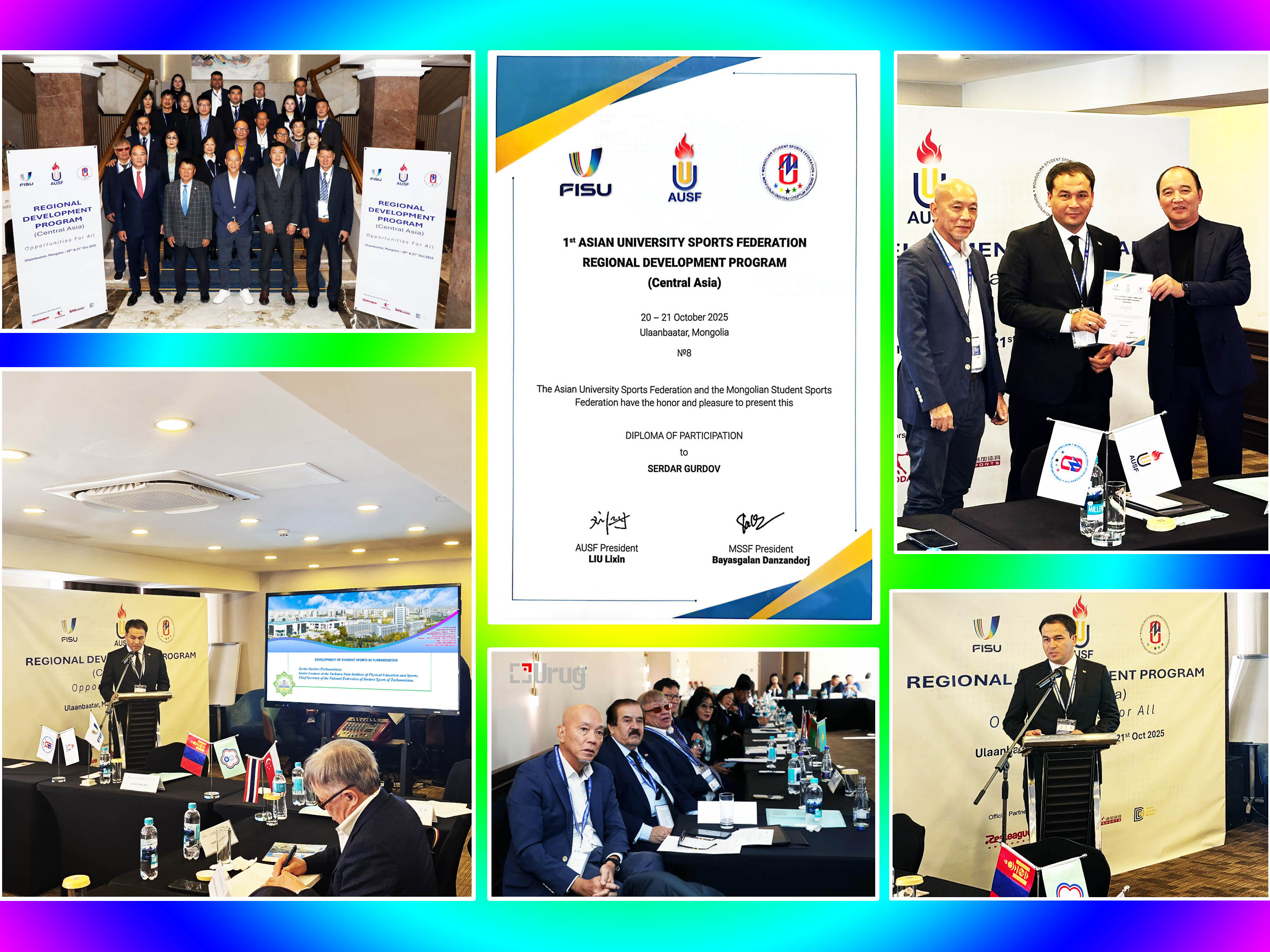 Talyplar sportunyň Aziýa sebitiniň wekilleri Ulan-Bator şäherinde duşuşýarlar